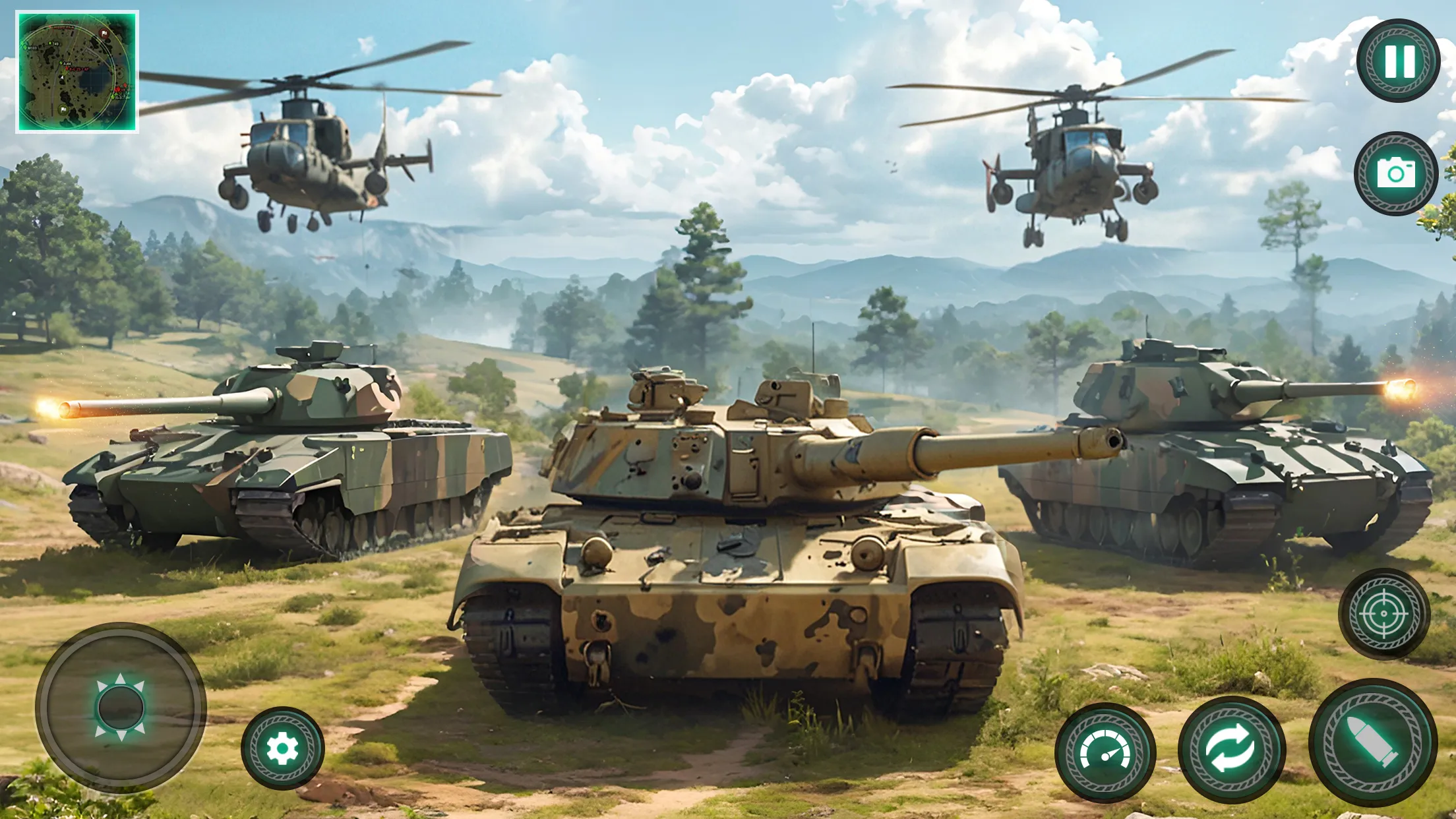 Military Tank War Machine Sim | Indus Appstore | Screenshot