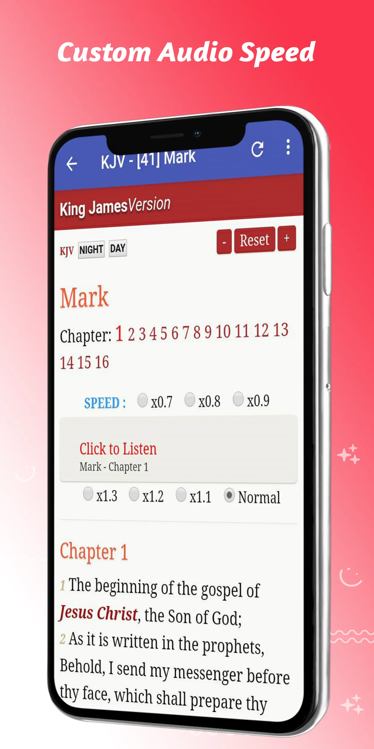 Audio Bible KJV - King James | Indus Appstore | Screenshot