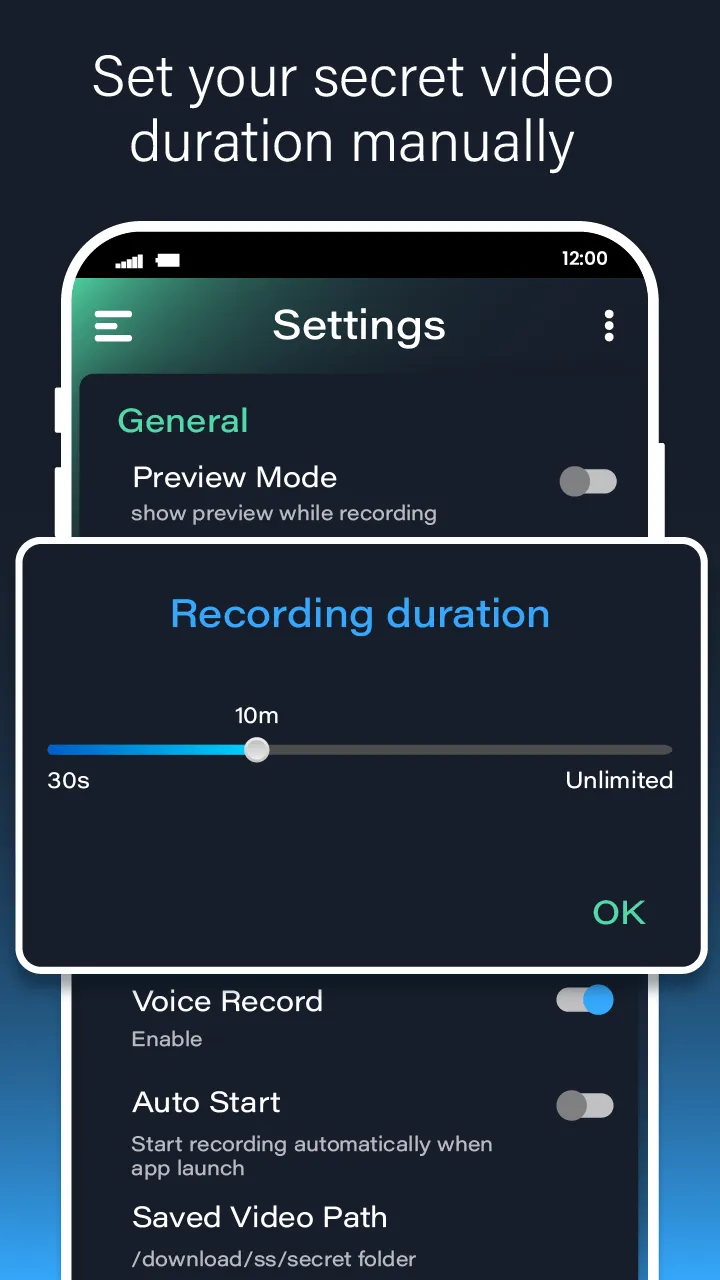 Background Video Recorder Cam | Indus Appstore | Screenshot