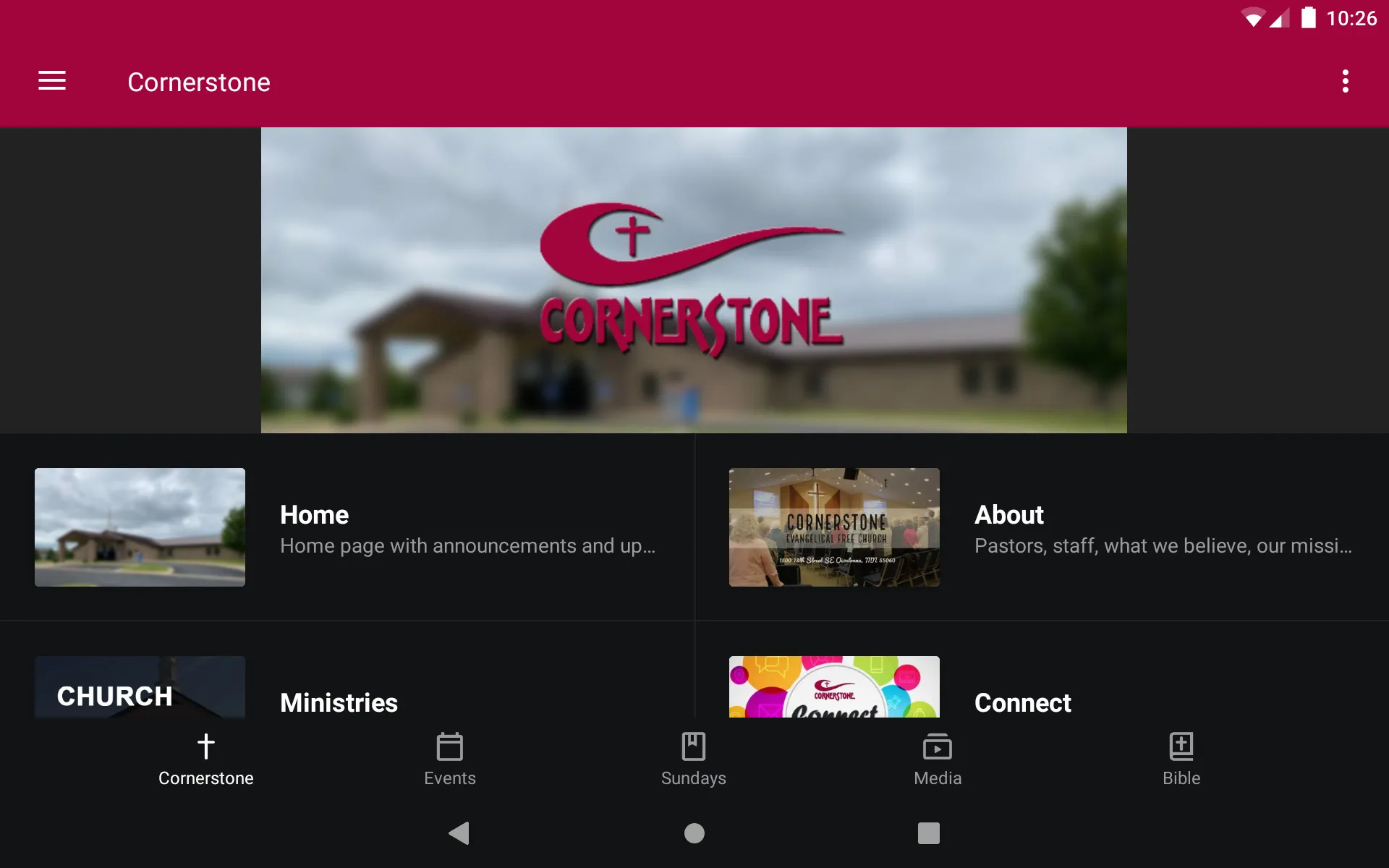 Cornerstone Owatonna | Indus Appstore | Screenshot