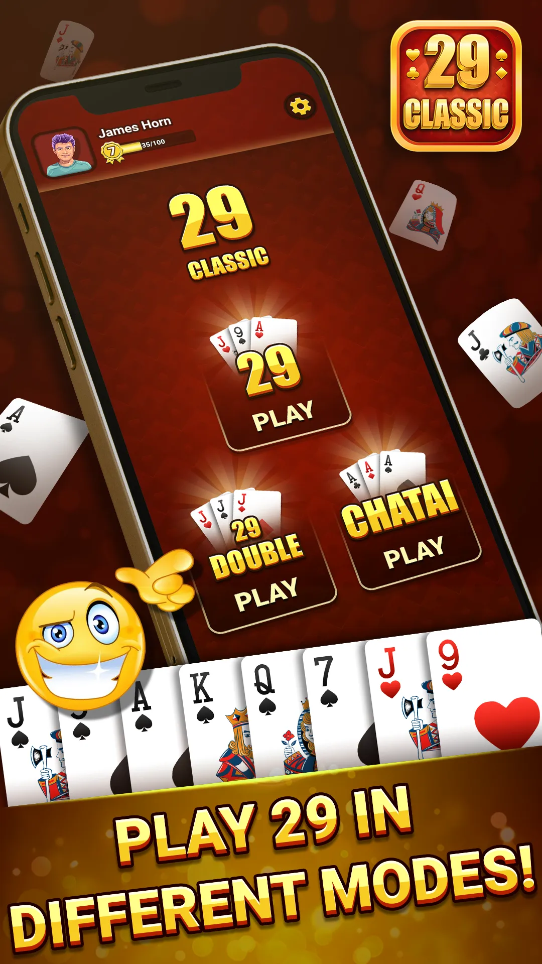 29 Card Timepass India Offline | Indus Appstore | Screenshot