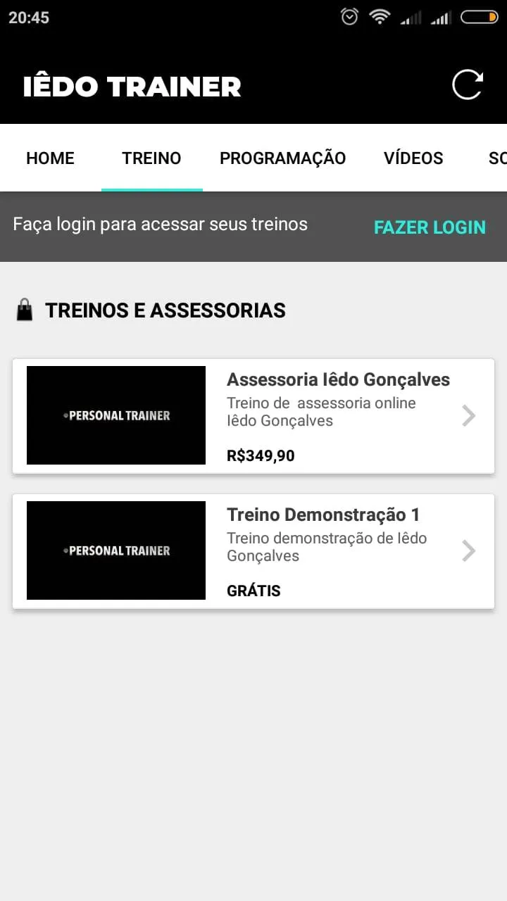 Iêdo Trainer | Indus Appstore | Screenshot