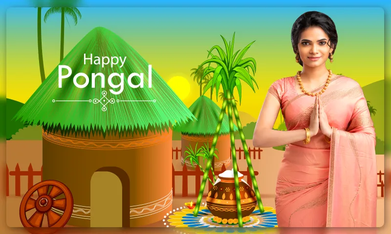 Pongal Photo Frames | Indus Appstore | Screenshot