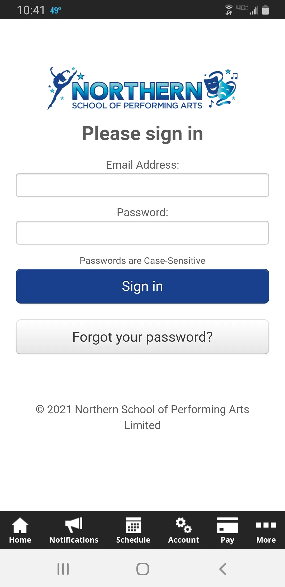 Northern School of Performing  | Indus Appstore | Screenshot