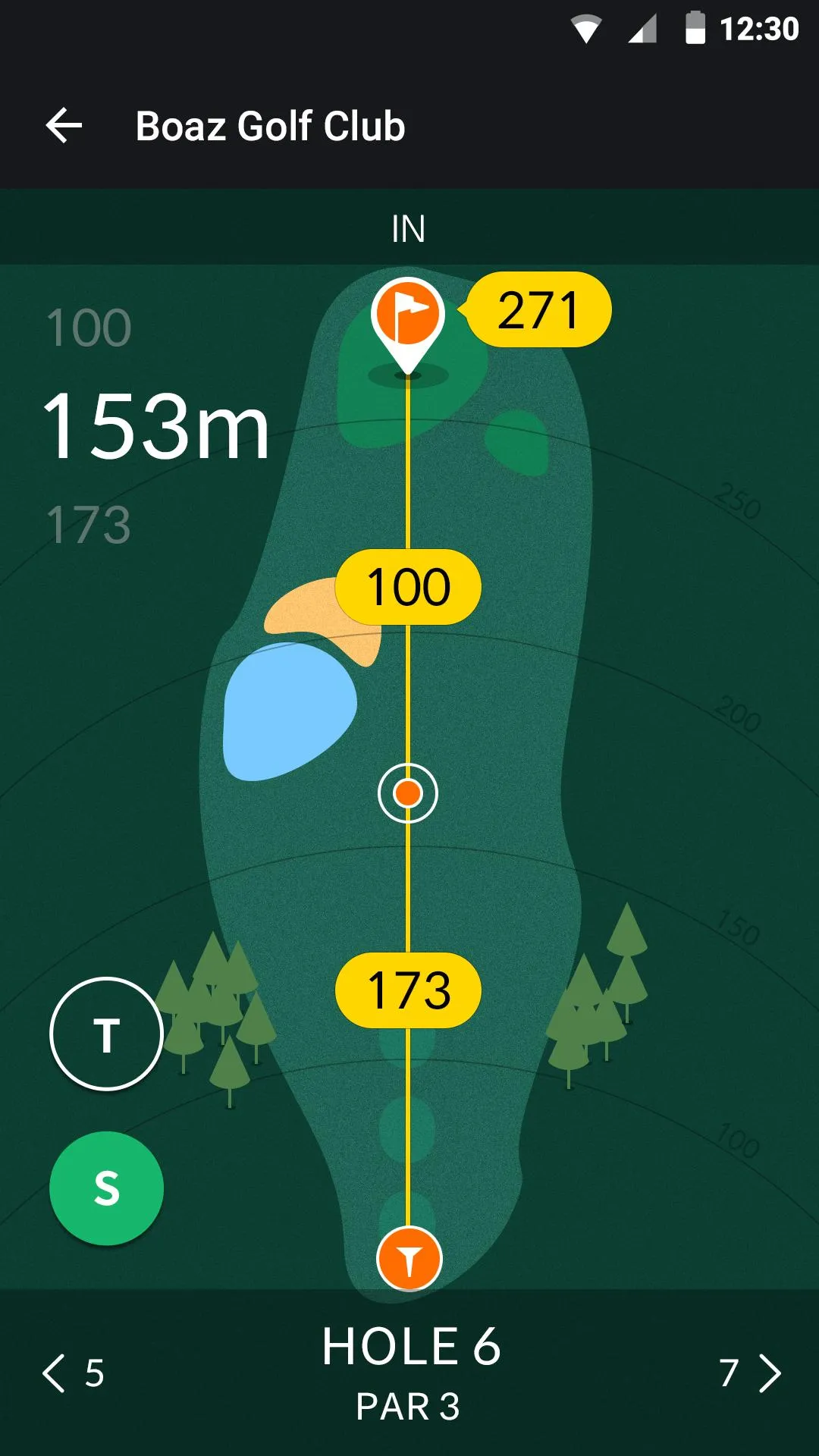 Golfwith:GOLF GPS VOICE | Indus Appstore | Screenshot