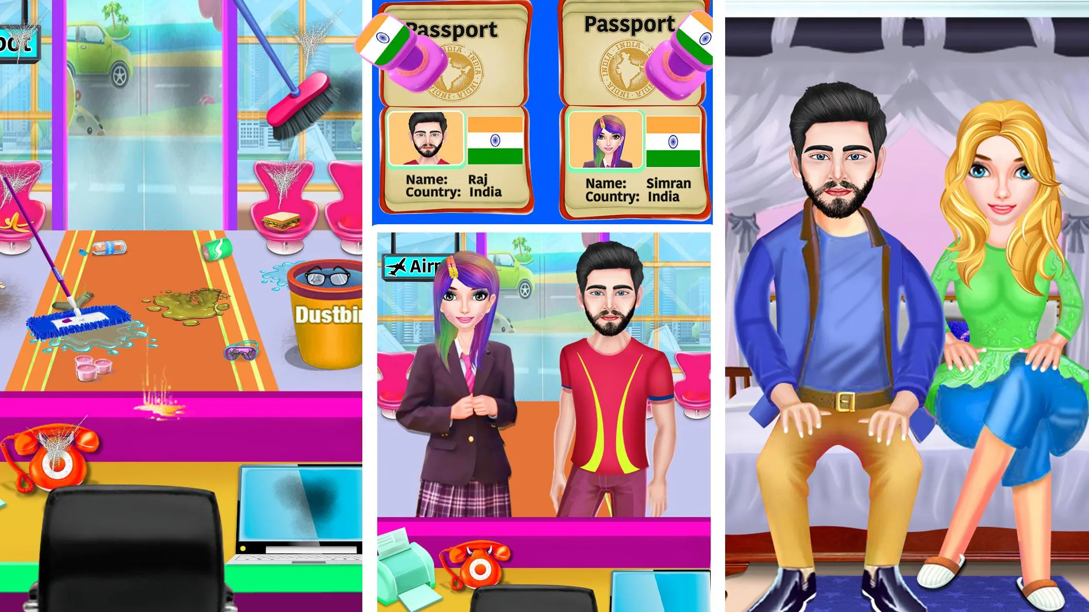 Indian Wedding Honeymoon Game | Indus Appstore | Screenshot