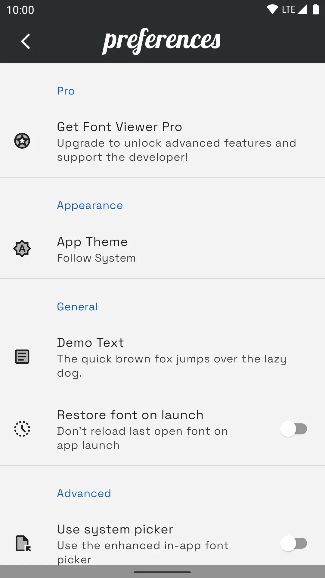 Font Viewer - Preview Fonts | Indus Appstore | Screenshot