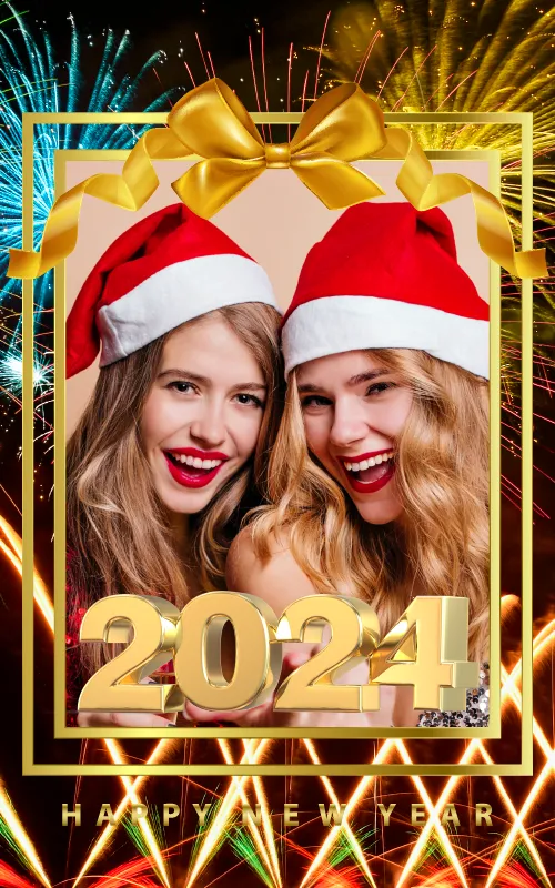 New Year Photo Frame 2024 | Indus Appstore | Screenshot