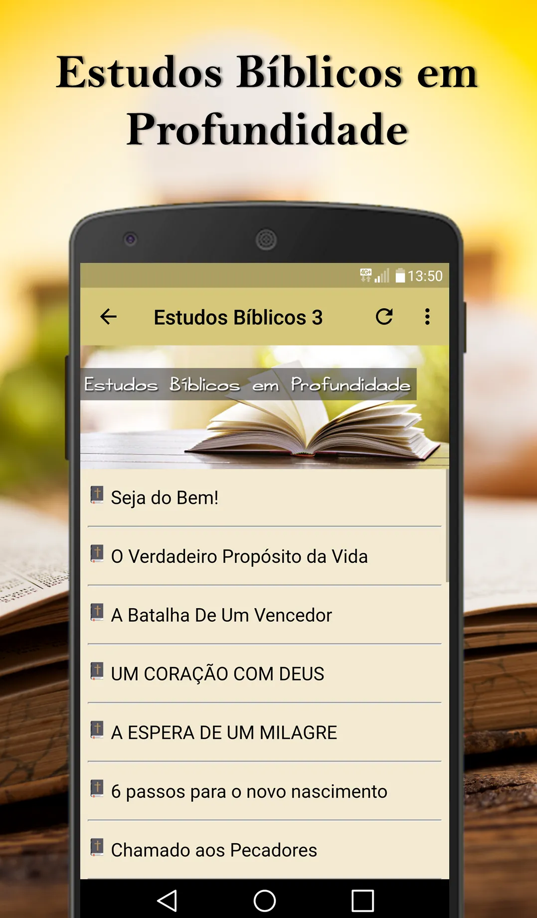 Estudo Bíblico em Profundidade | Indus Appstore | Screenshot