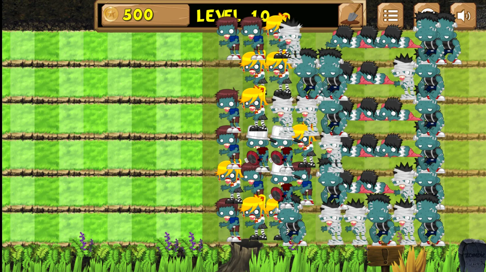 squirrels vs zombies | Indus Appstore | Screenshot