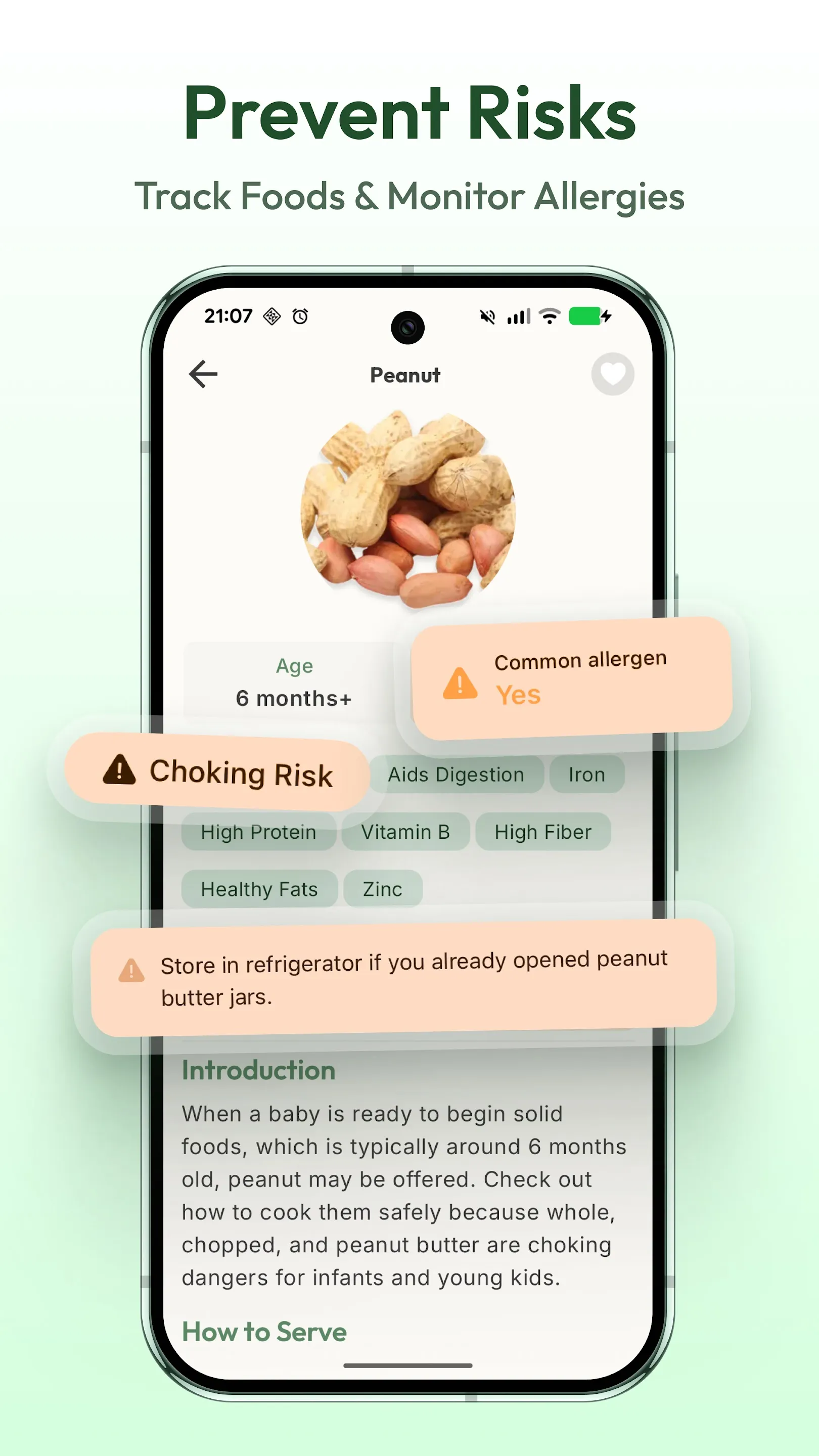 Baby Food Tracker & BLW: Avo | Indus Appstore | Screenshot