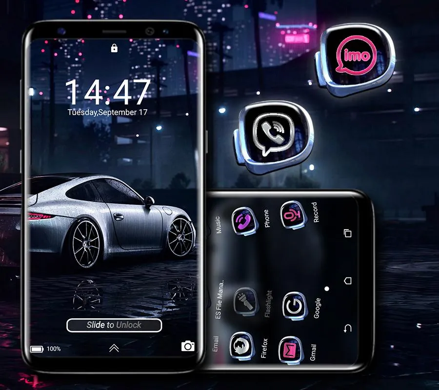 Sports Car Launcher Theme | Indus Appstore | Screenshot