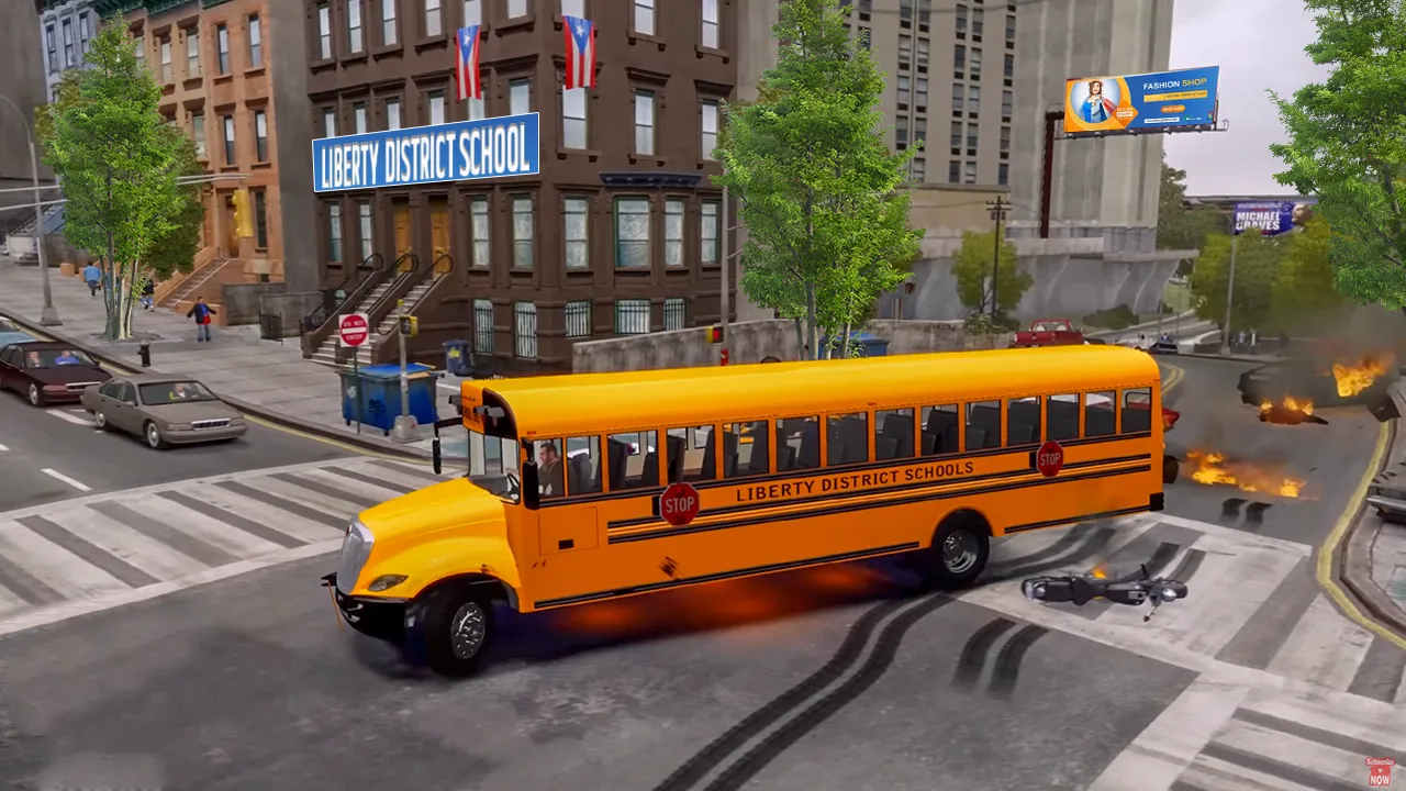 School Bus Driving Simulator 1 | Indus Appstore | Screenshot