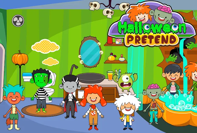 My Pretend Halloween Town | Indus Appstore | Screenshot