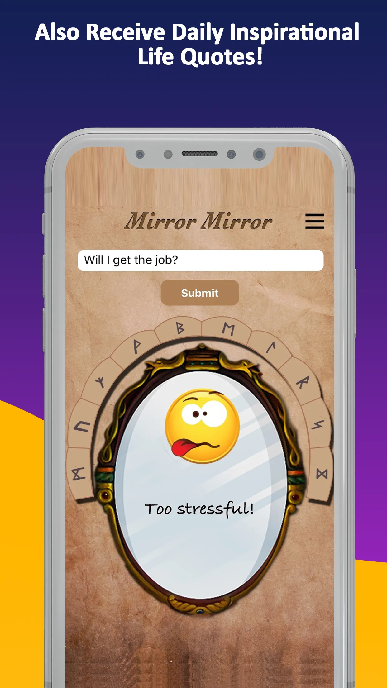 Mirror Mirror Life Fortunes | Indus Appstore | Screenshot