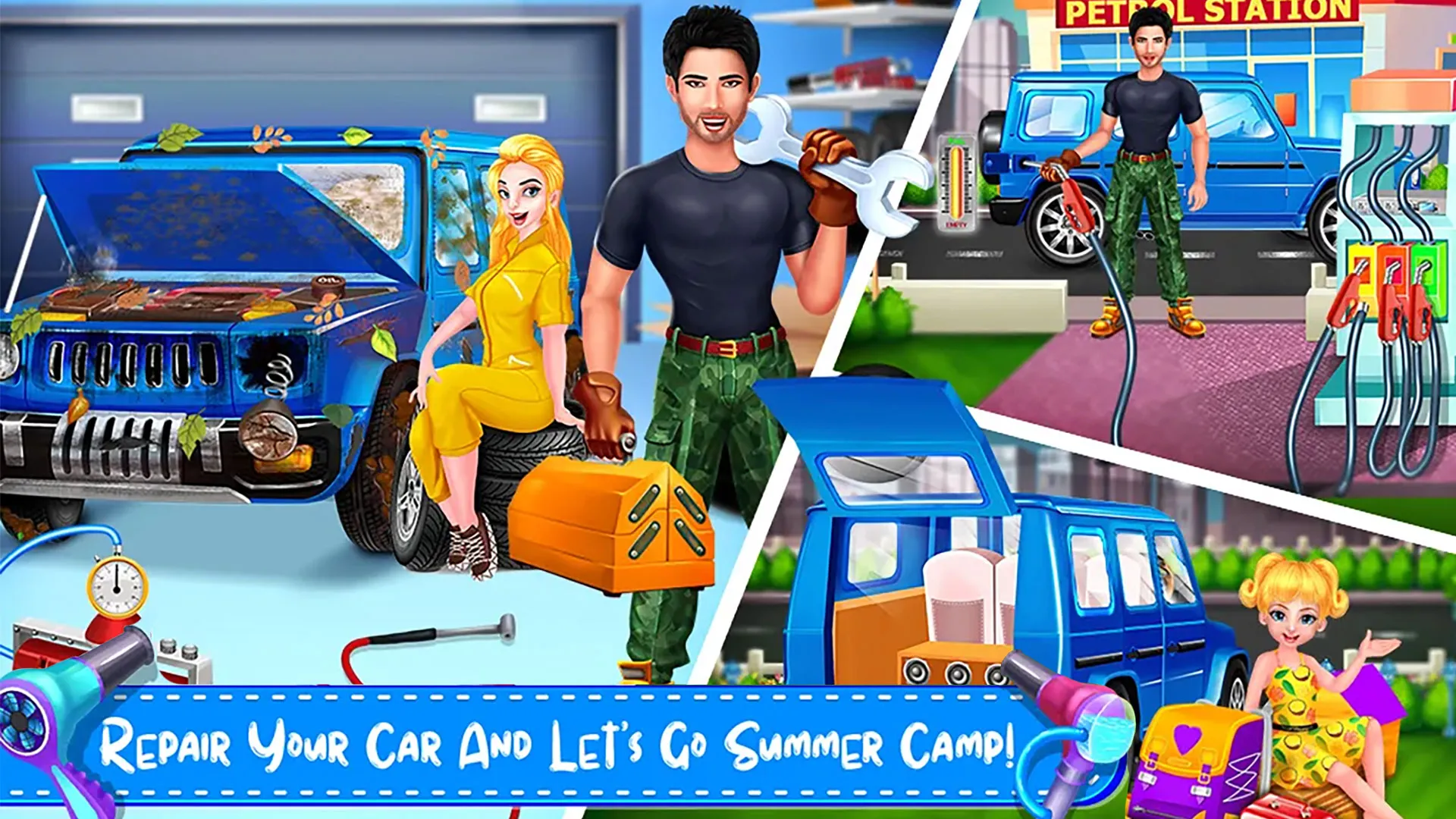 Summer Vacation Girl Game | Indus Appstore | Screenshot