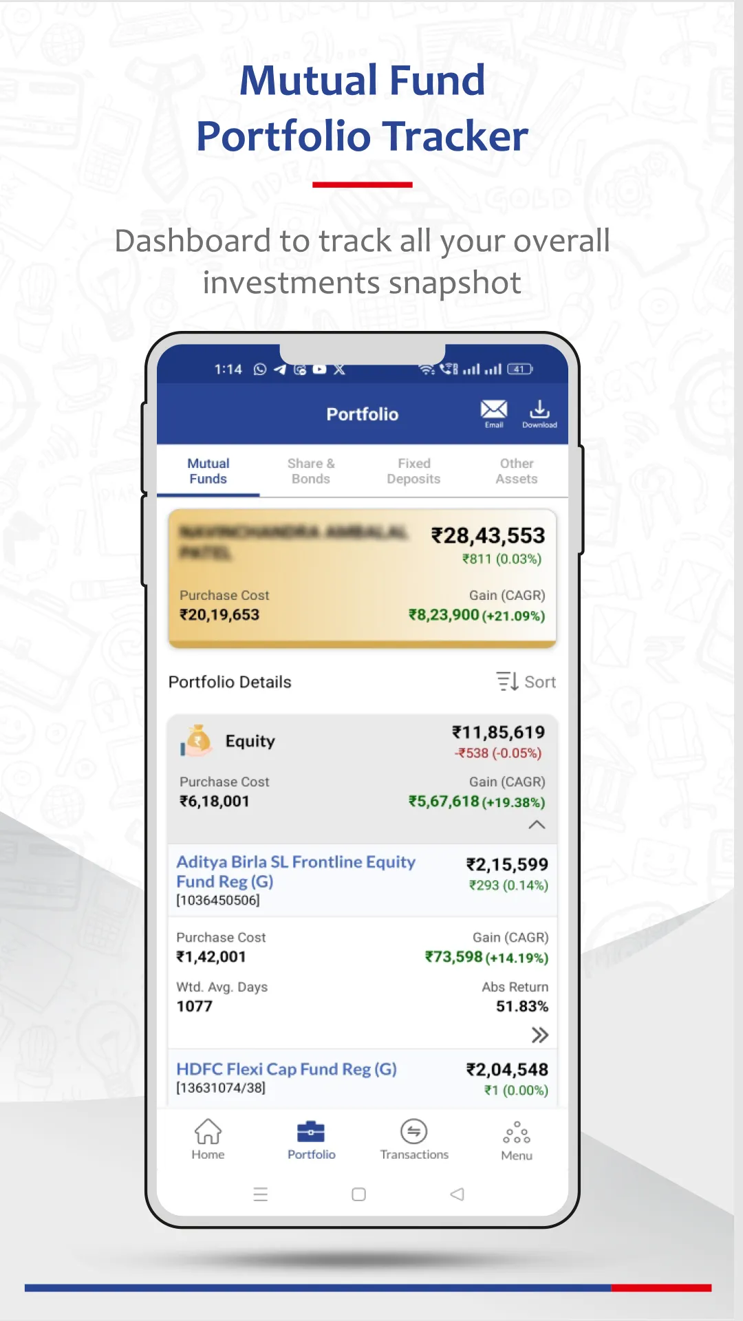 DP TradeKING - MF | Indus Appstore | Screenshot