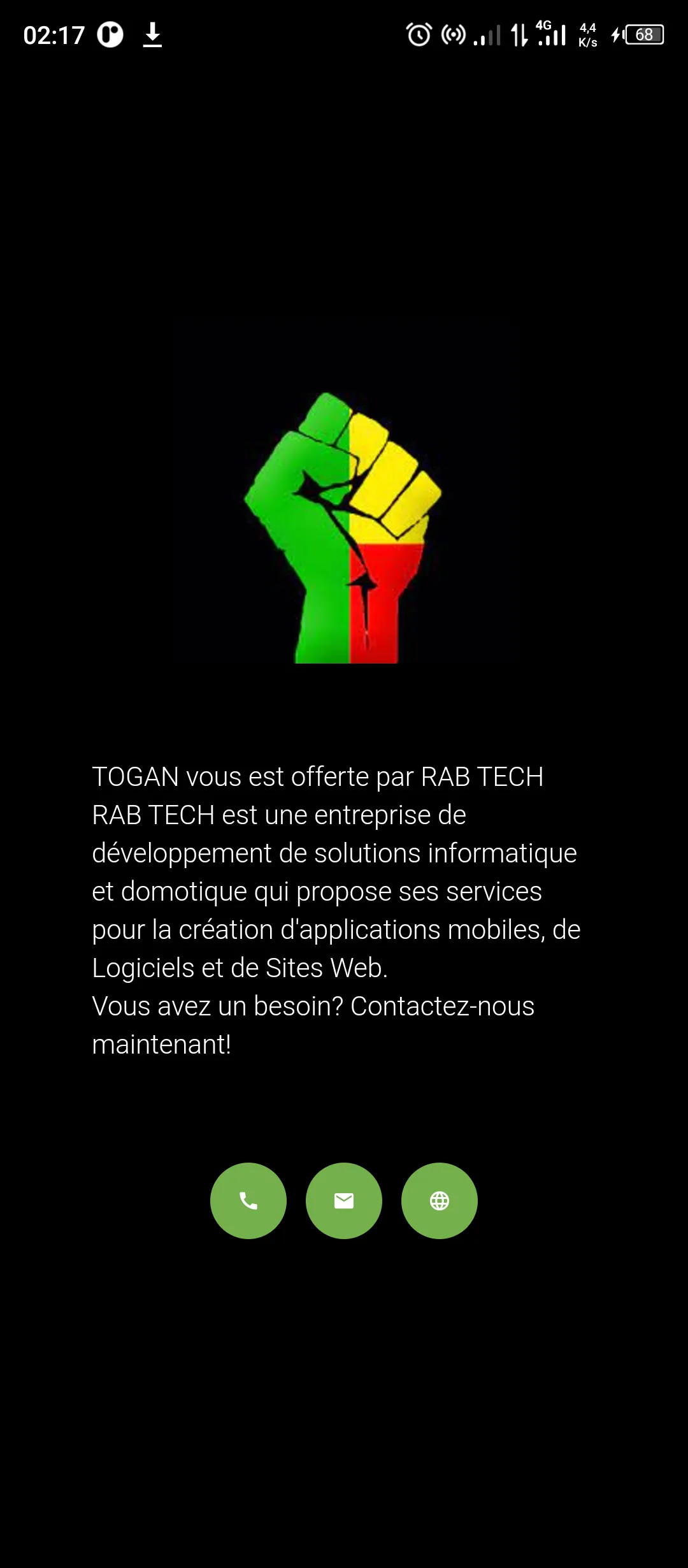 TOGAN, Autorités du Bénin | Indus Appstore | Screenshot