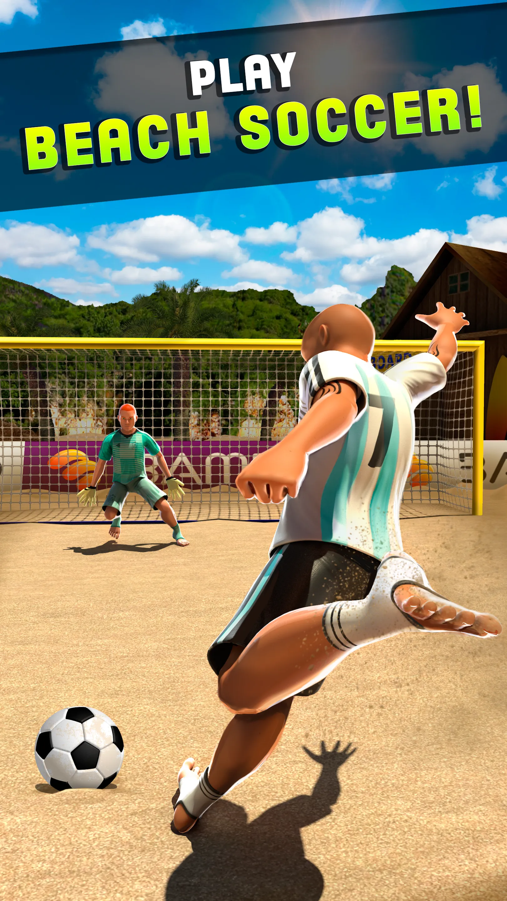 Shoot Goal - Beach Soccer Game | Indus Appstore | Screenshot