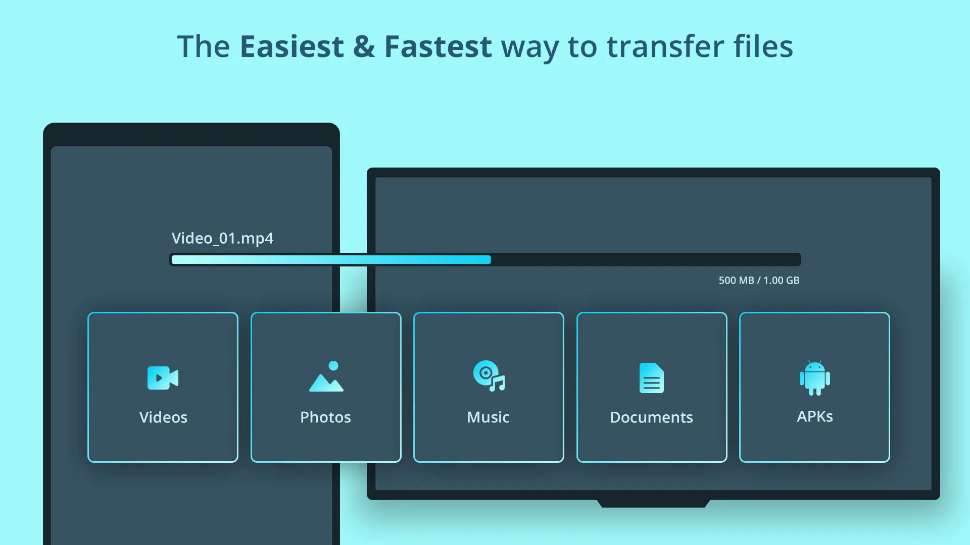 TV file transfer | Indus Appstore | Screenshot