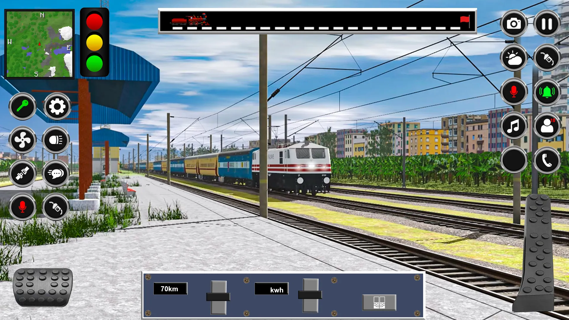 Train Driving Simulator Game | Indus Appstore | Screenshot