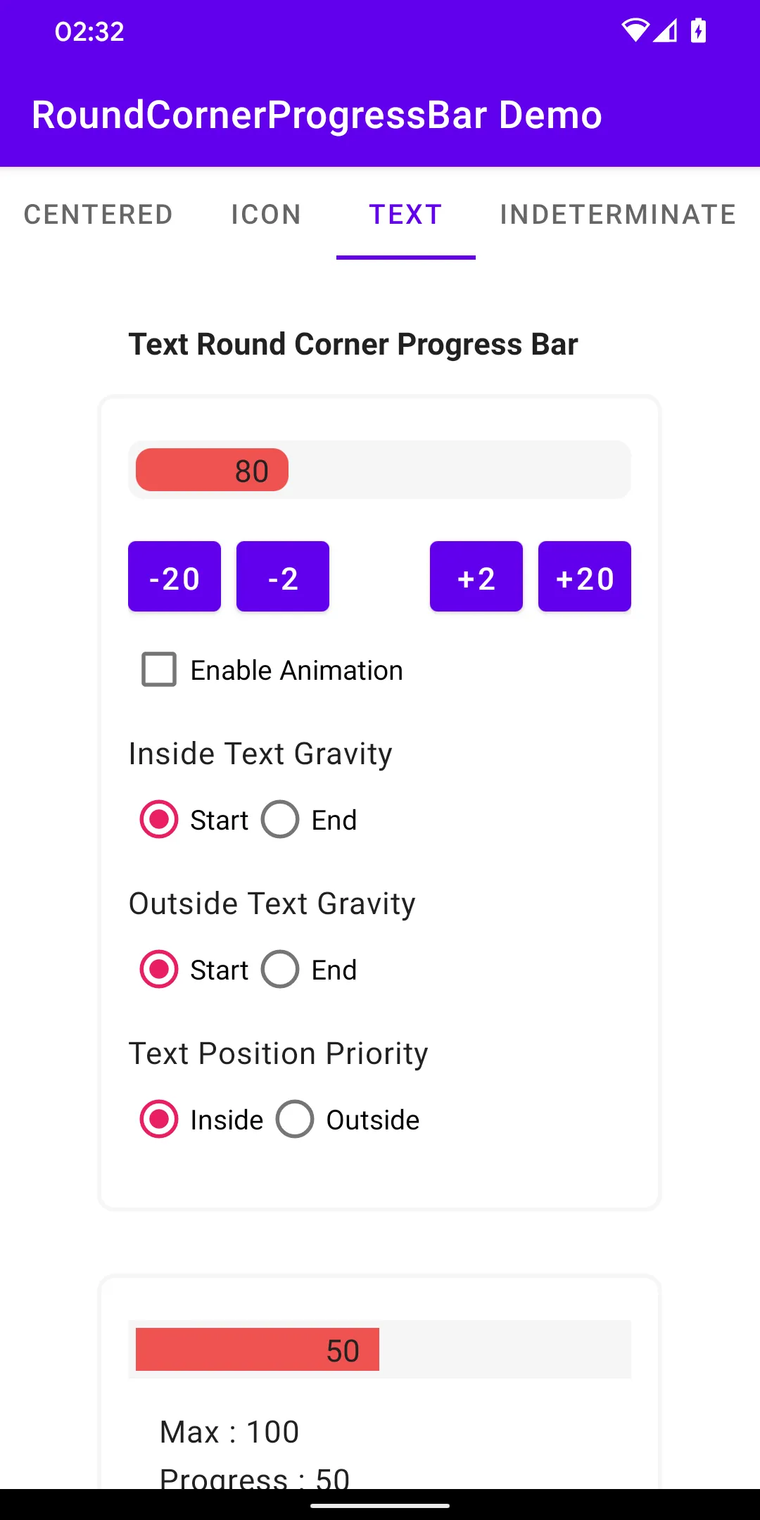 Demo App for Round Corner Prog | Indus Appstore | Screenshot