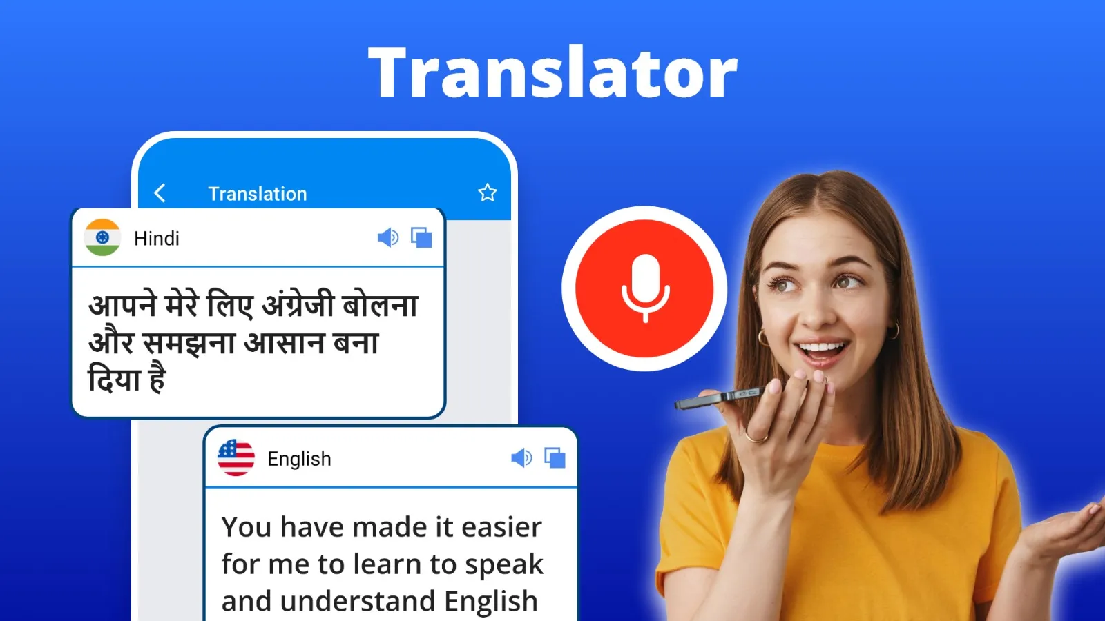 Speak Hindi Translate English | Indus Appstore | Screenshot
