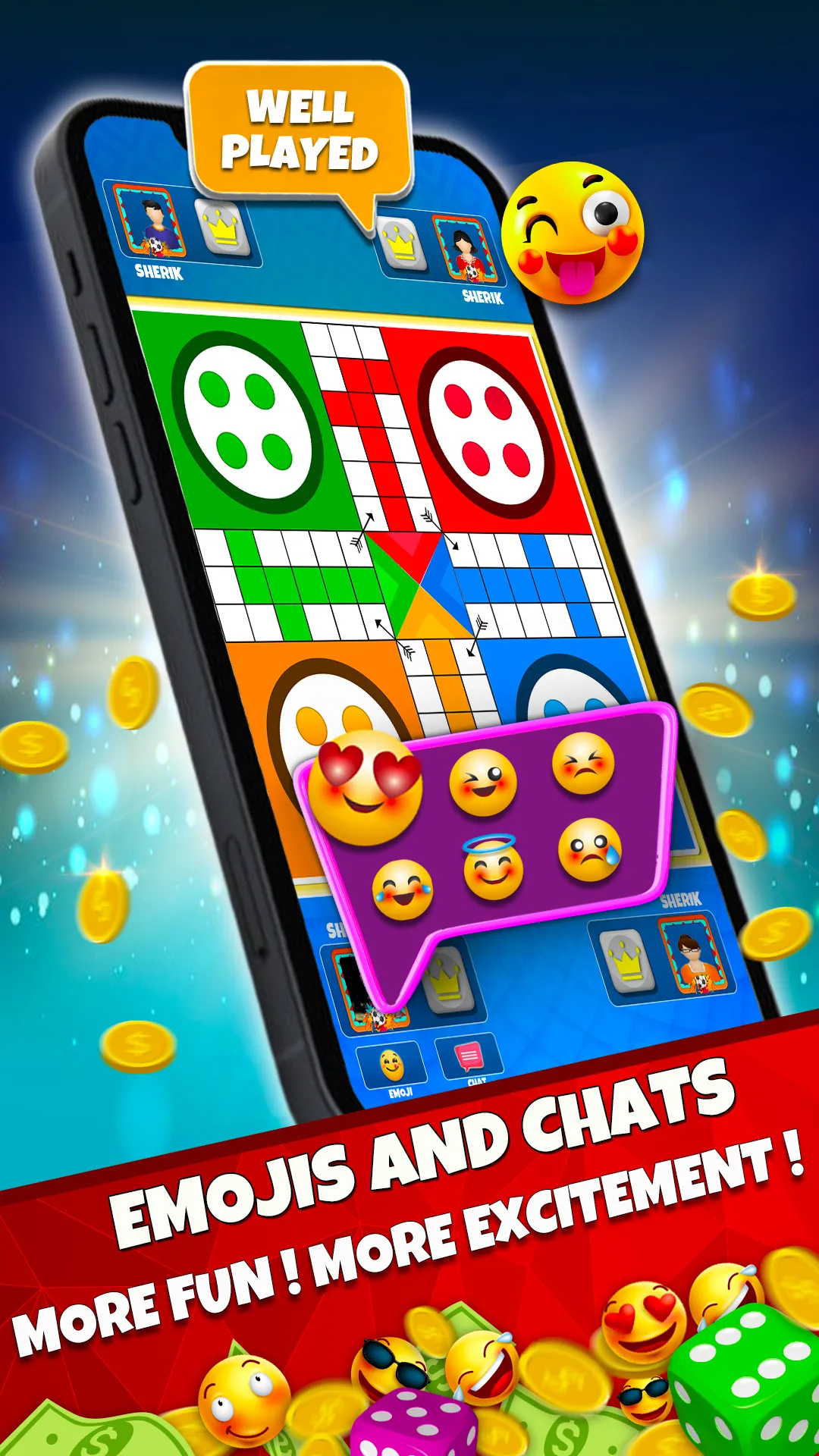 Online Ludo Game Multiplayer | Indus Appstore | Screenshot