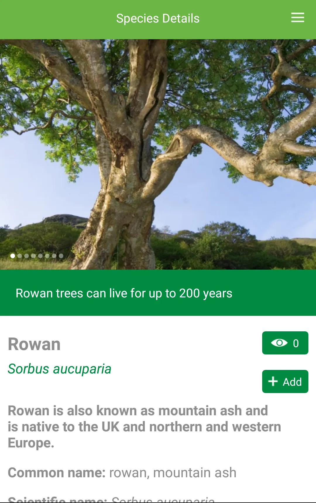 Tree ID - British trees | Indus Appstore | Screenshot