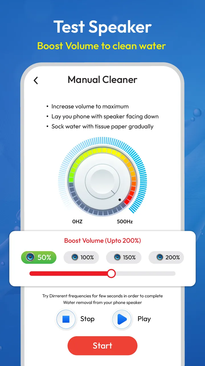 Speaker Cleaner - Remove Water | Indus Appstore | Screenshot