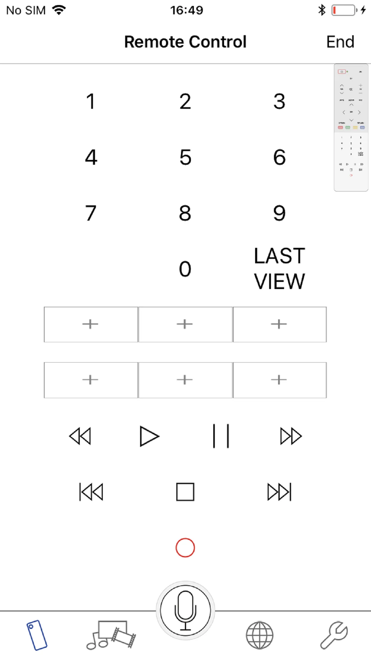 Panasonic TV Remote 3 | Indus Appstore | Screenshot