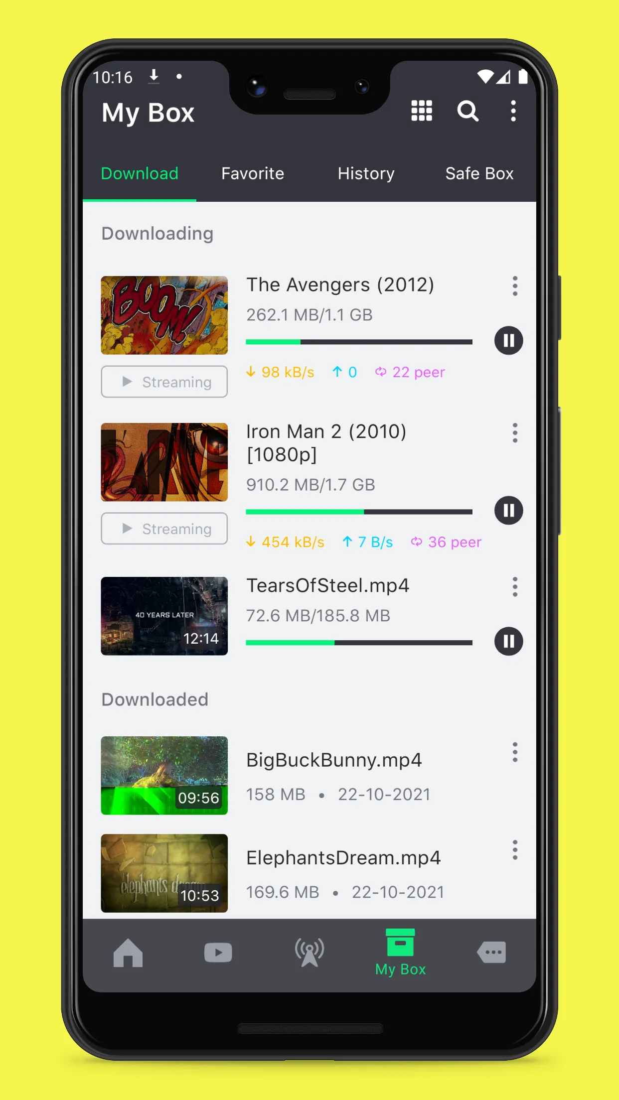 Torrent Video Player | Indus Appstore | Screenshot