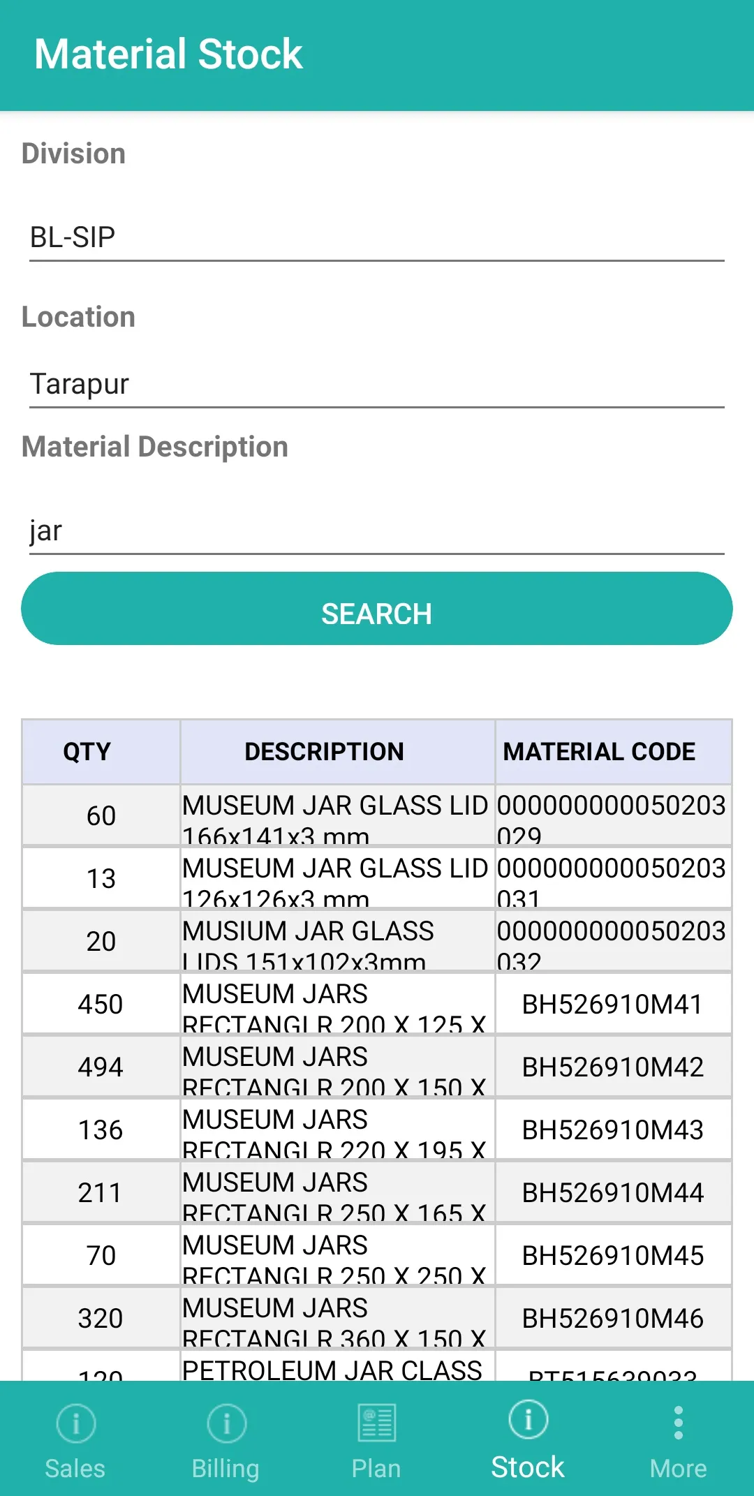 Borosil Account Receivable | Indus Appstore | Screenshot