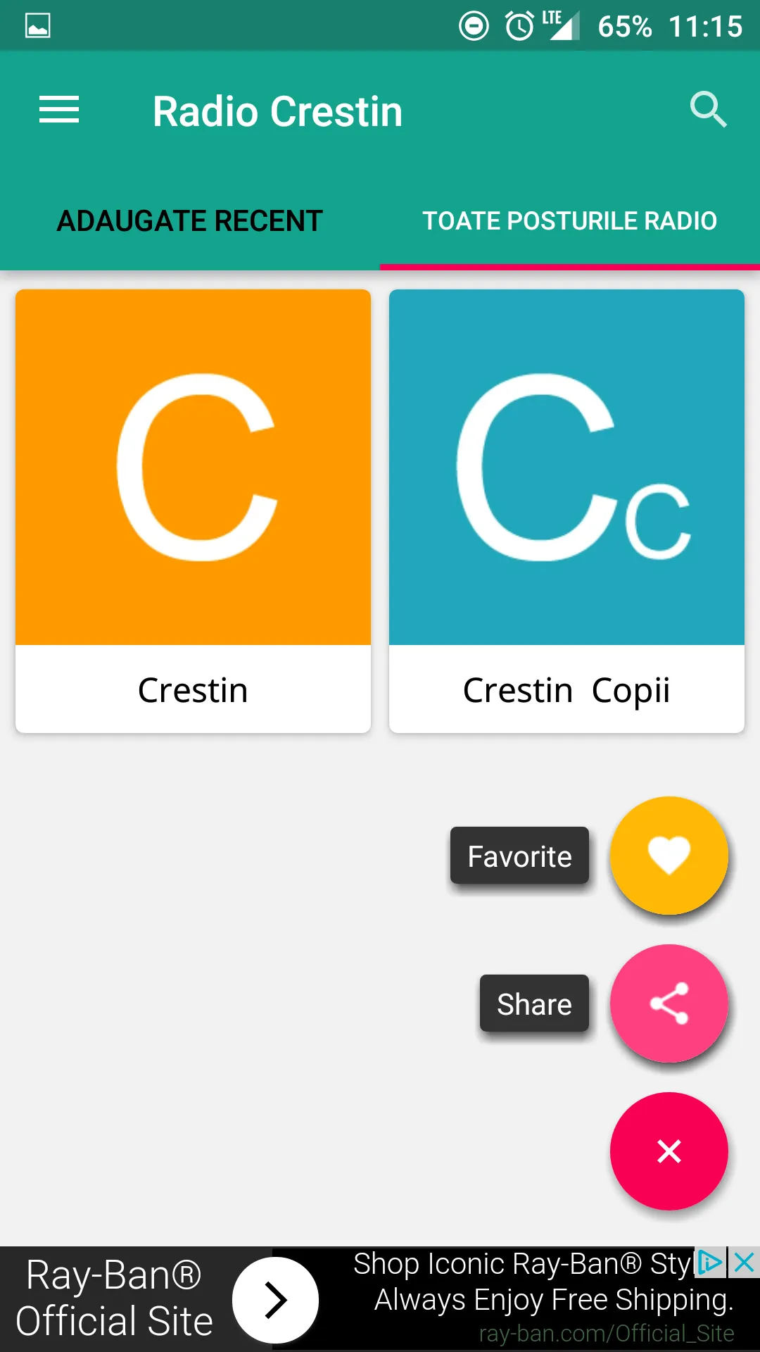 Radio Crestin Romania | Indus Appstore | Screenshot