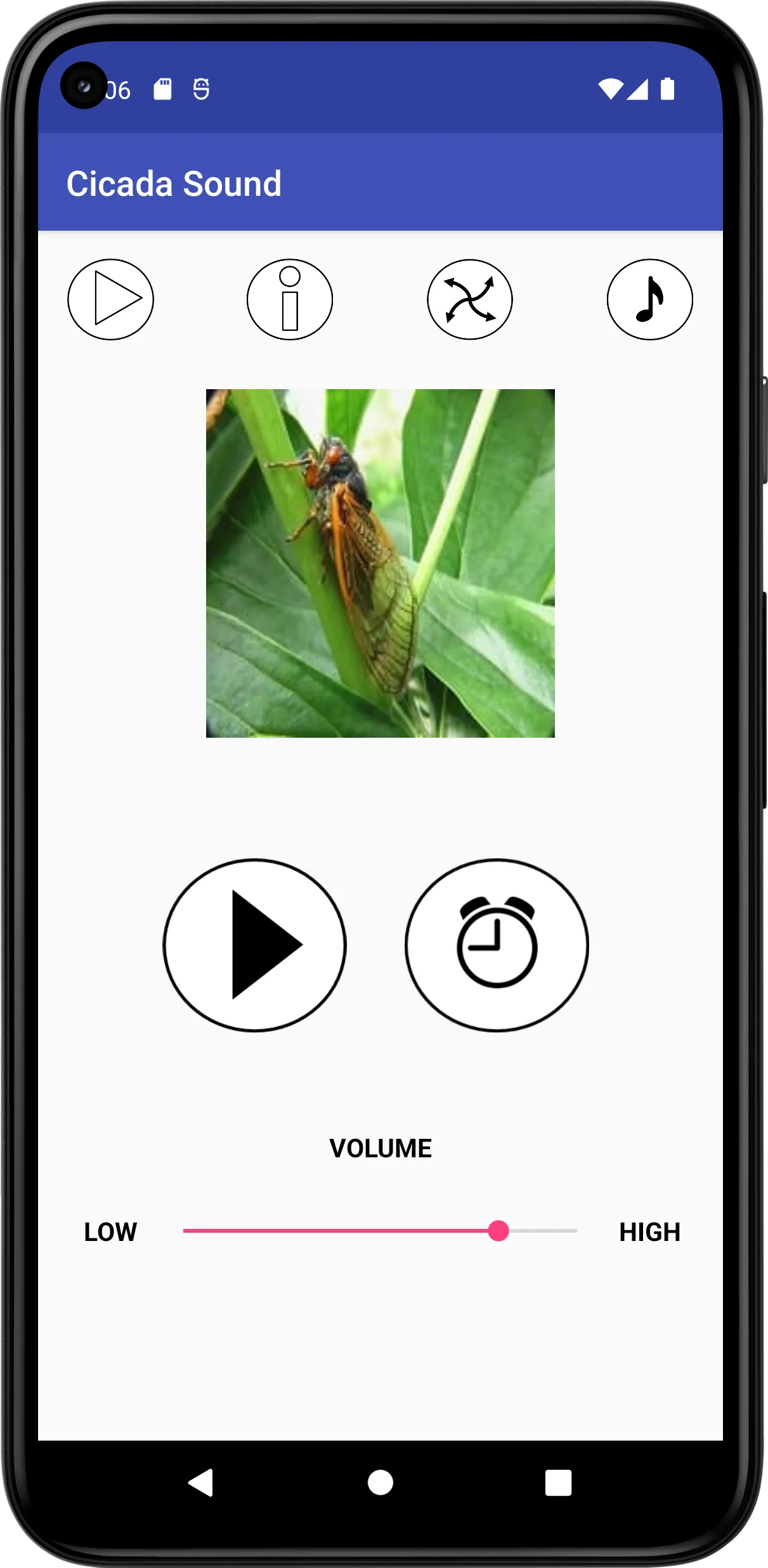 Cicada Sound | Indus Appstore | Screenshot