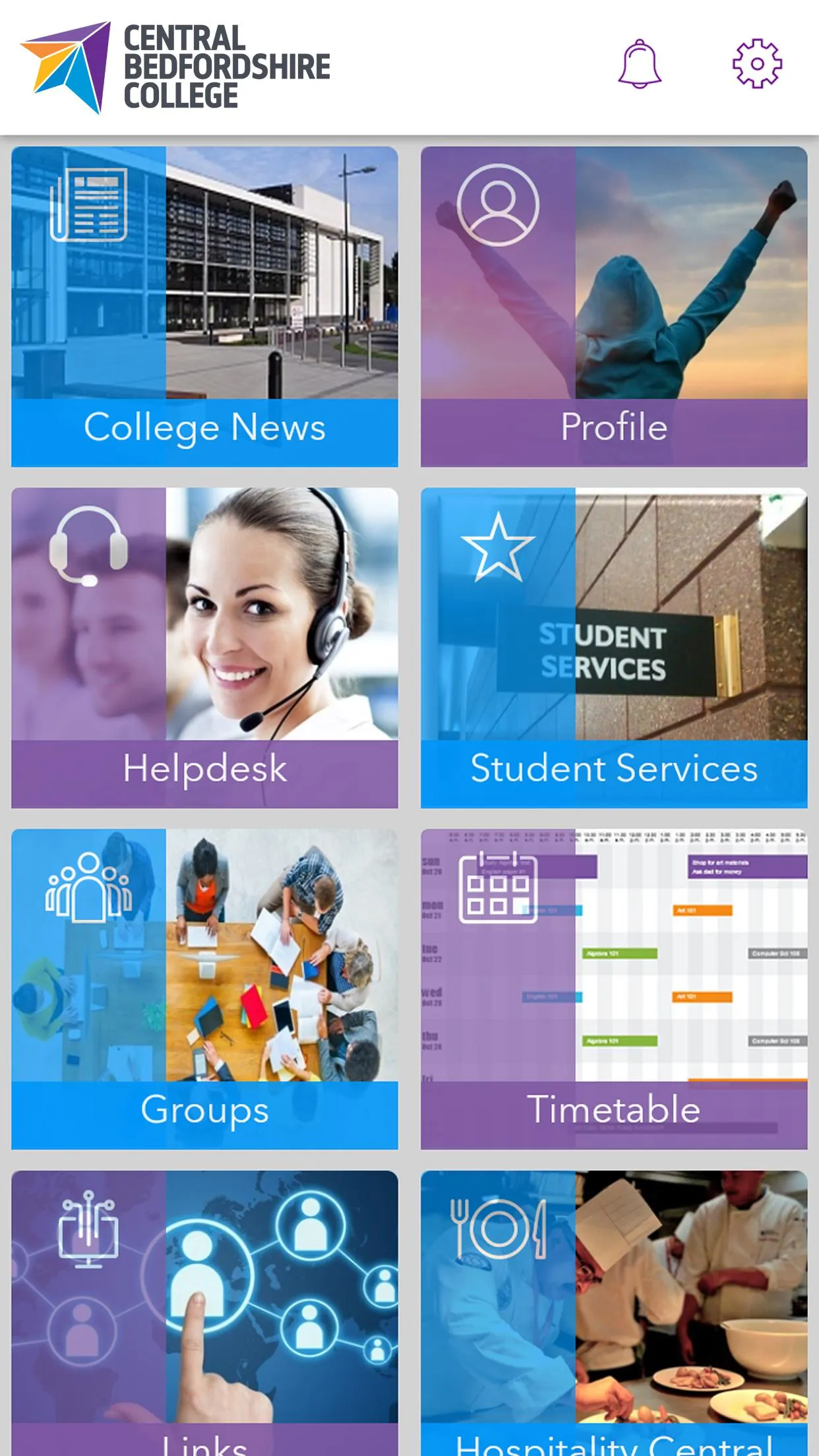 Central Bedfordshire College | Indus Appstore | Screenshot