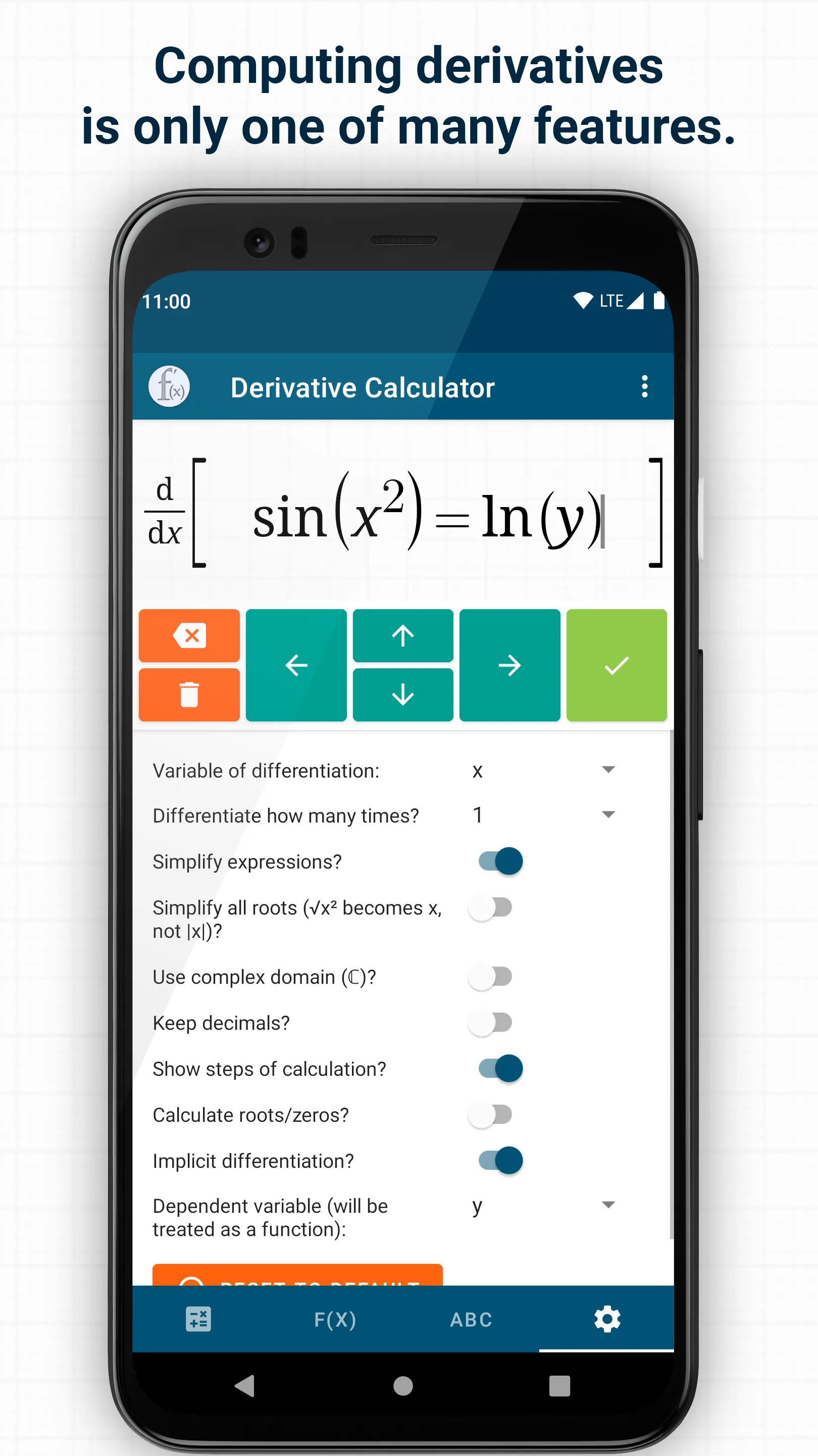 Derivative Calculator w/Steps | Indus Appstore | Screenshot