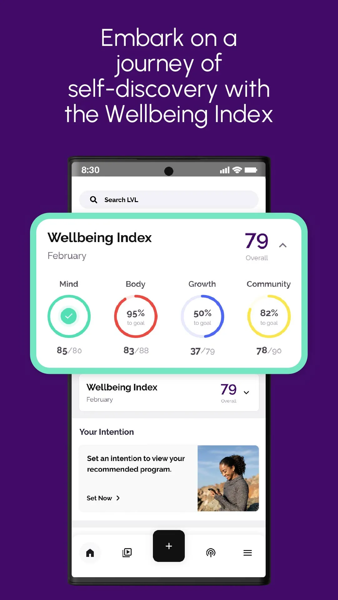 LVL Wellbeing | Indus Appstore | Screenshot