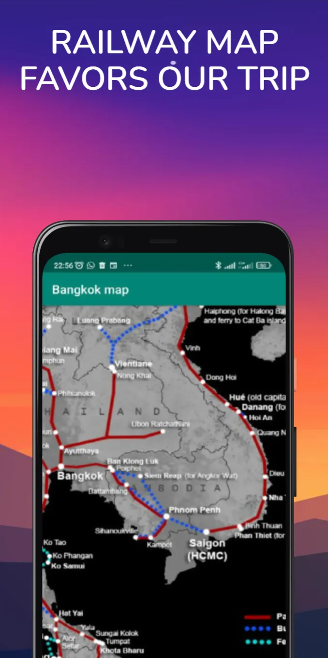 Bangkok map | Indus Appstore | Screenshot