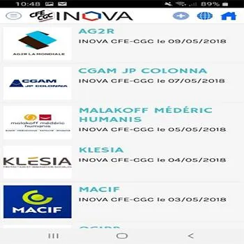 INOVA CFE-CGC | Indus Appstore | Screenshot