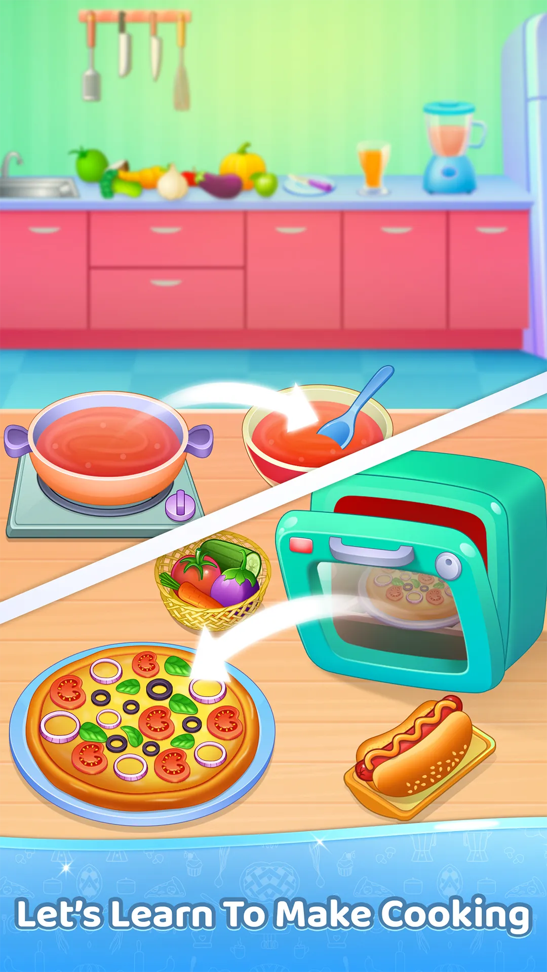 Kitchen Set: Toy Cooking Games | Indus Appstore | Screenshot