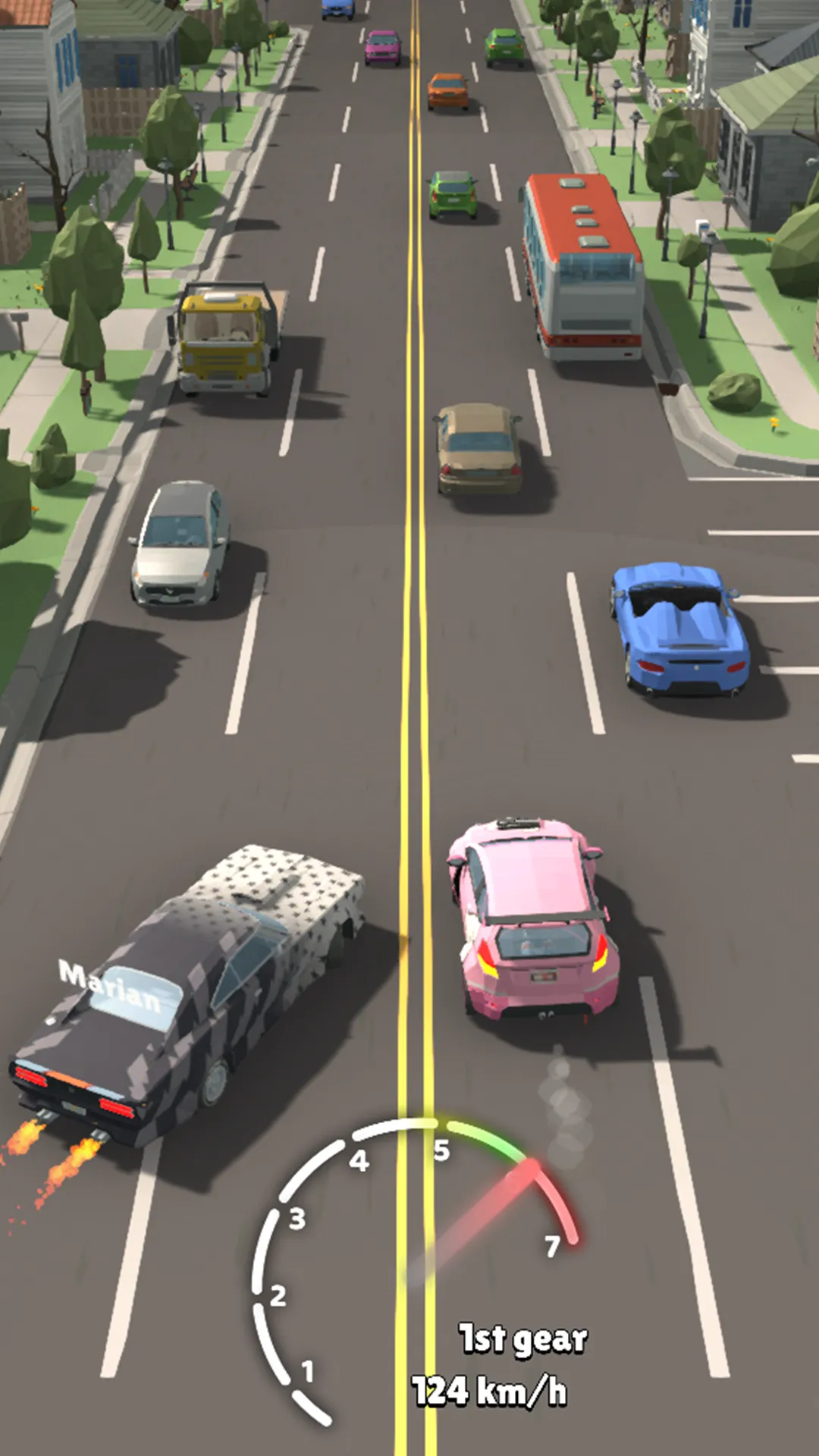 Overtake All Cars | Indus Appstore | Screenshot