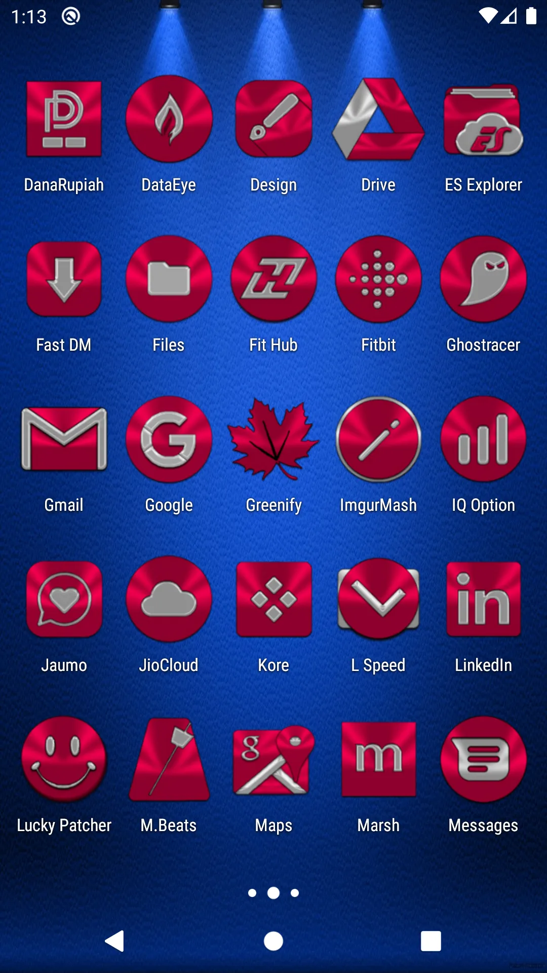 Crimson Icon Pack | Indus Appstore | Screenshot