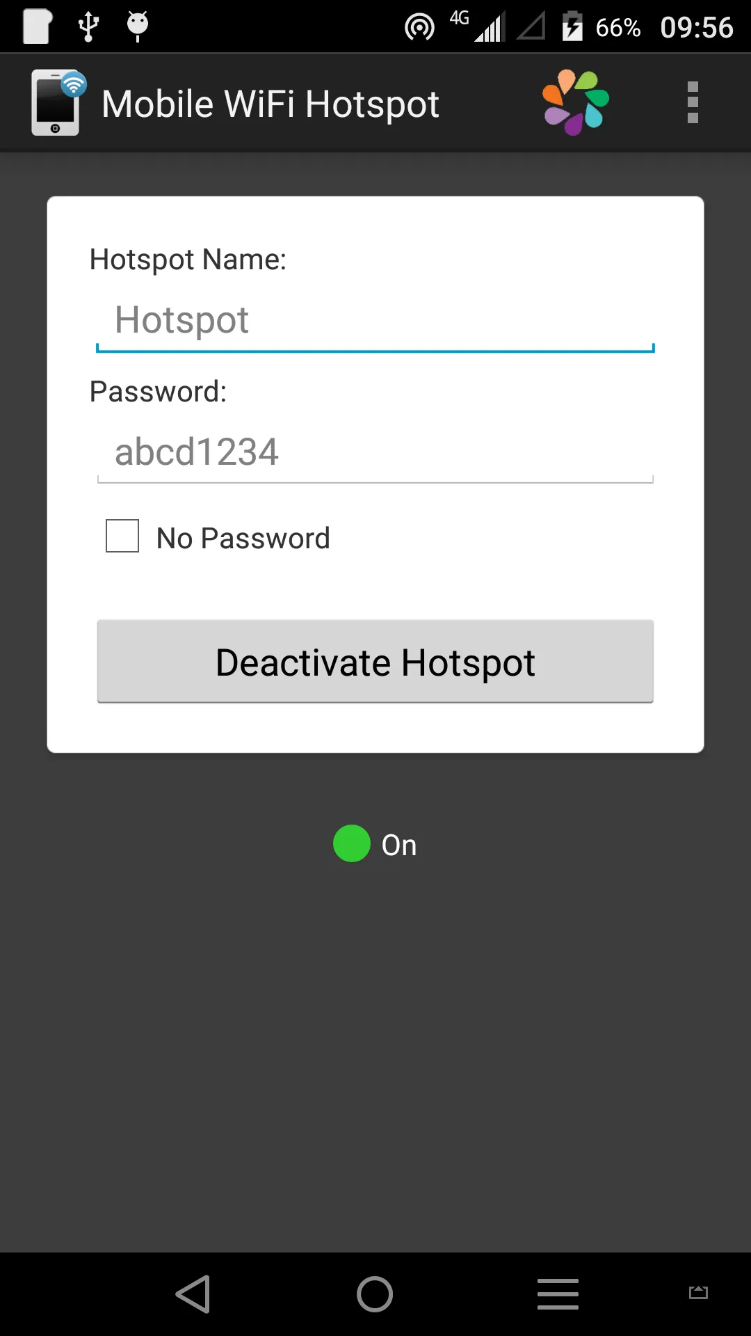 Mobile WiFi Hotspot | Indus Appstore | Screenshot