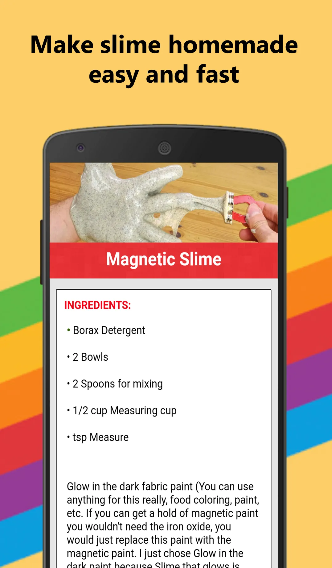 How to make slime homemade | Indus Appstore | Screenshot