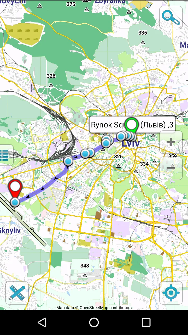 Map of Lviv offline | Indus Appstore | Screenshot