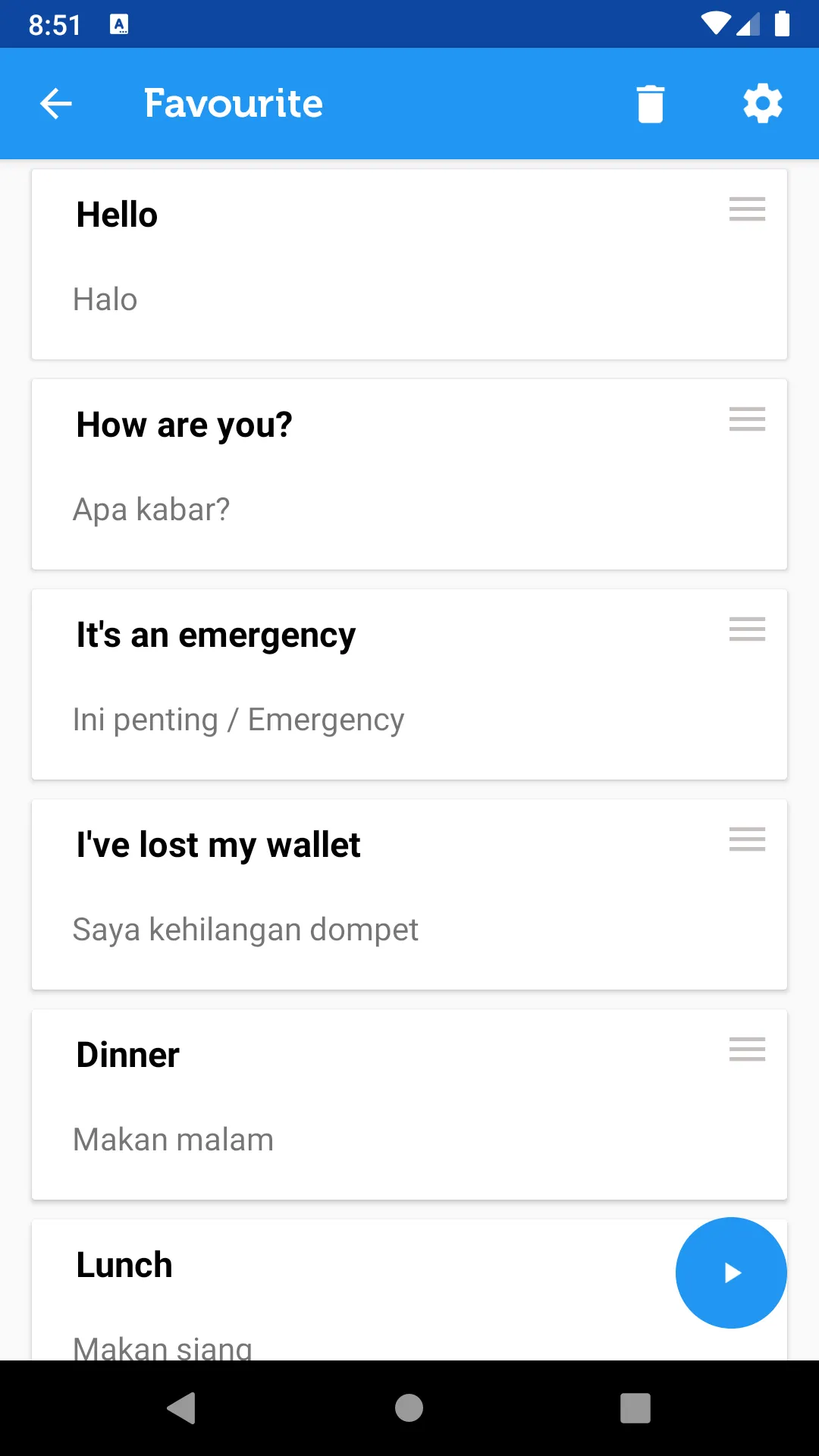 Learn Bahasa Indonesian | Indus Appstore | Screenshot