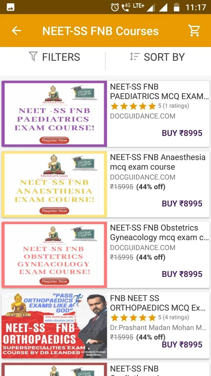 MentorExam NEETSS DNB FNB MRCS | Indus Appstore | Screenshot