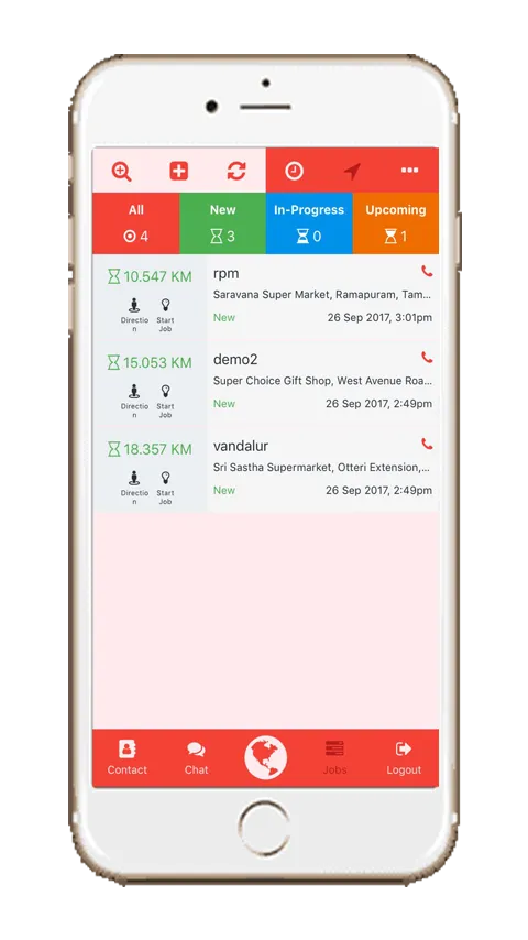 SmartTrack -Field Service Mgmt | Indus Appstore | Screenshot