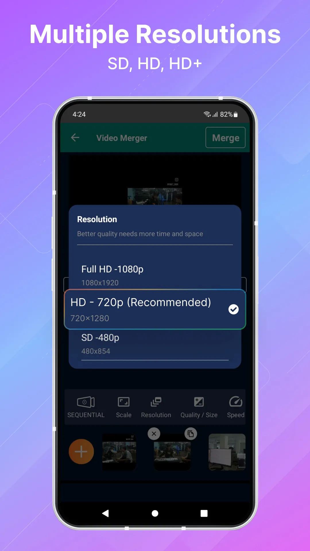 Video Merger, Joiner, Trimmer | Indus Appstore | Screenshot